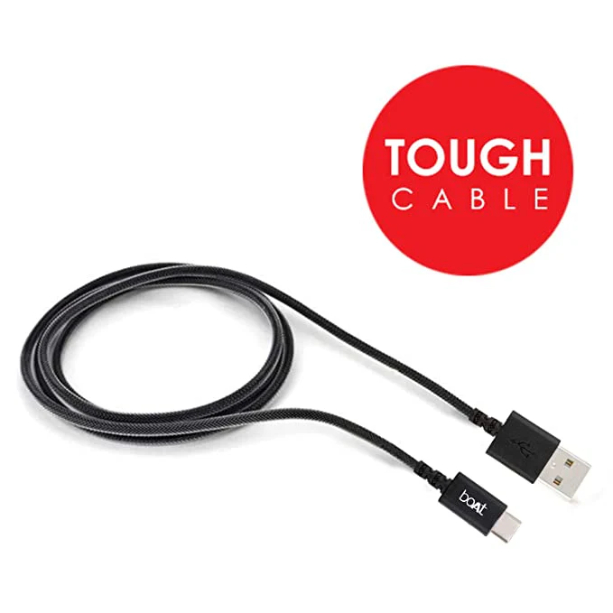 boAt A400 USB Type C Data Cable | Premium C Type Data Cable with 480Mbps Transfer Speed, Tangle free cable, Reversible Connector - Image 5