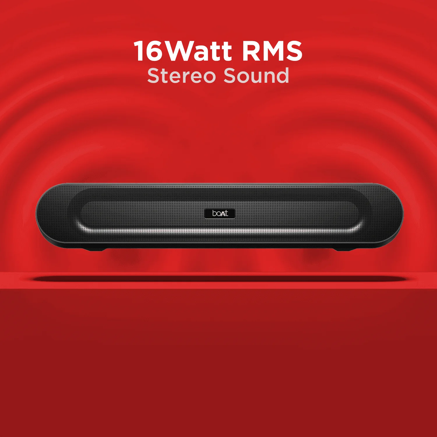 boAt Aavante 550 | Bluetooth Soundbar with 16W RMS Sound Combined with Dual Passive Radiators, 4.5 Hour Playback - Image 2