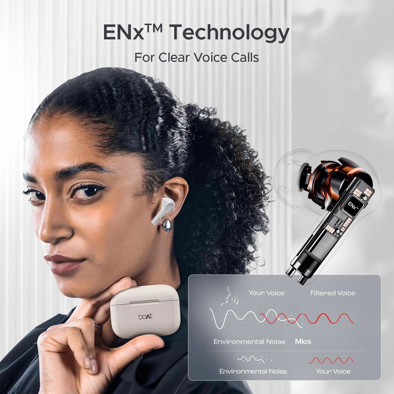boAt Airdopes 161 | Wireless Earbuds with Massive Playback of upto 40 Hours, IPX5 Water & Sweat Resistance, IWP Technology, Type C Interface - Image 21