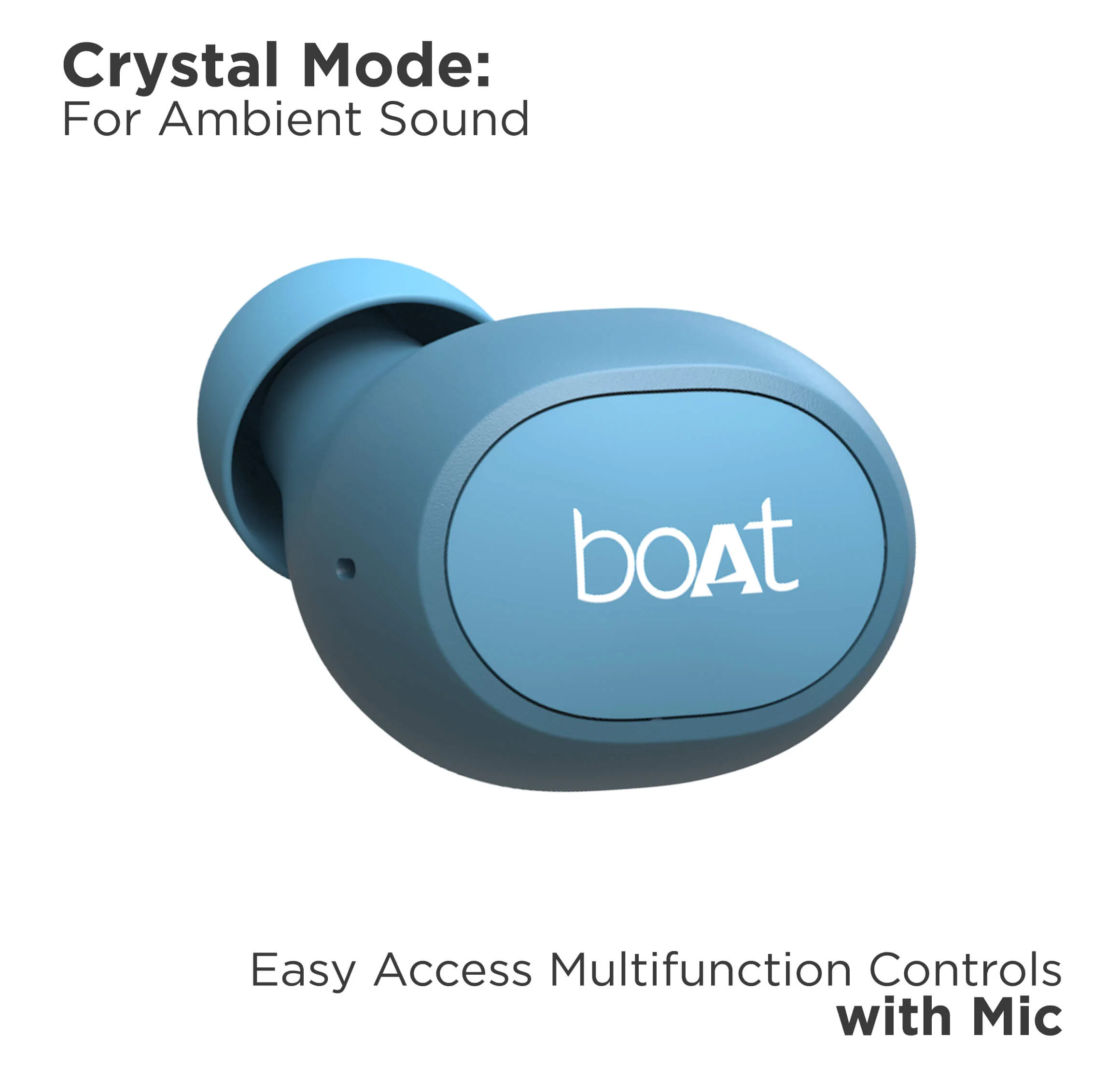 boAt Airdopes 171 | In-Ear Earbuds with 6mm drivers, Bluetooth v5.0, Up to 13 Hours Playback, Voice Assistant - Image 12