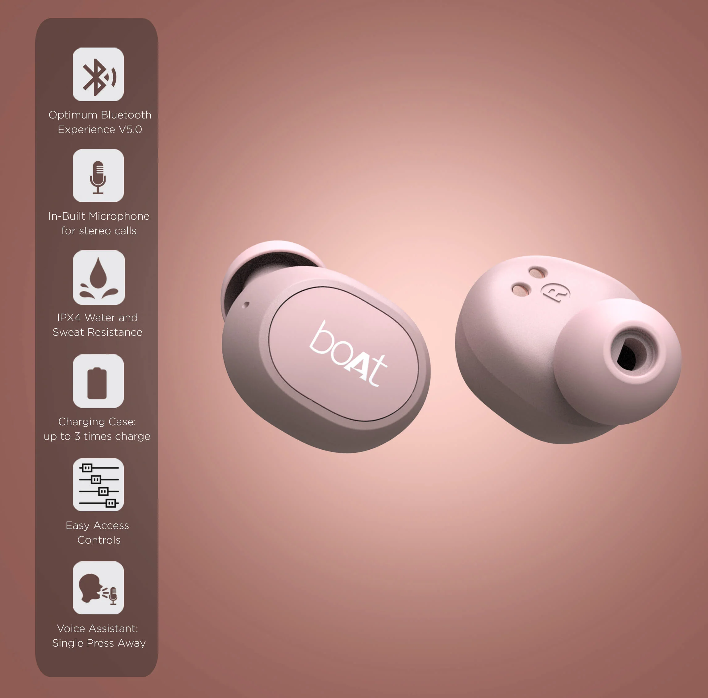 boAt Airdopes 171 | In-Ear Earbuds with 6mm drivers, Bluetooth v5.0, Up to 13 Hours Playback, Voice Assistant - Image 18