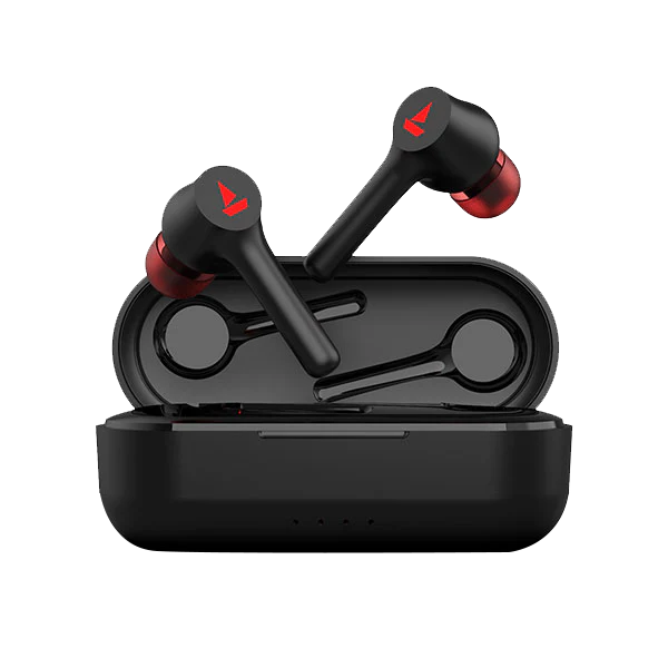 boAt Airdopes 281 | TWS Wireless Earbuds with 6mm Drivers, Bluetooth V5.0, 14 Hours Nonstop Music, 420mAh Charging Case