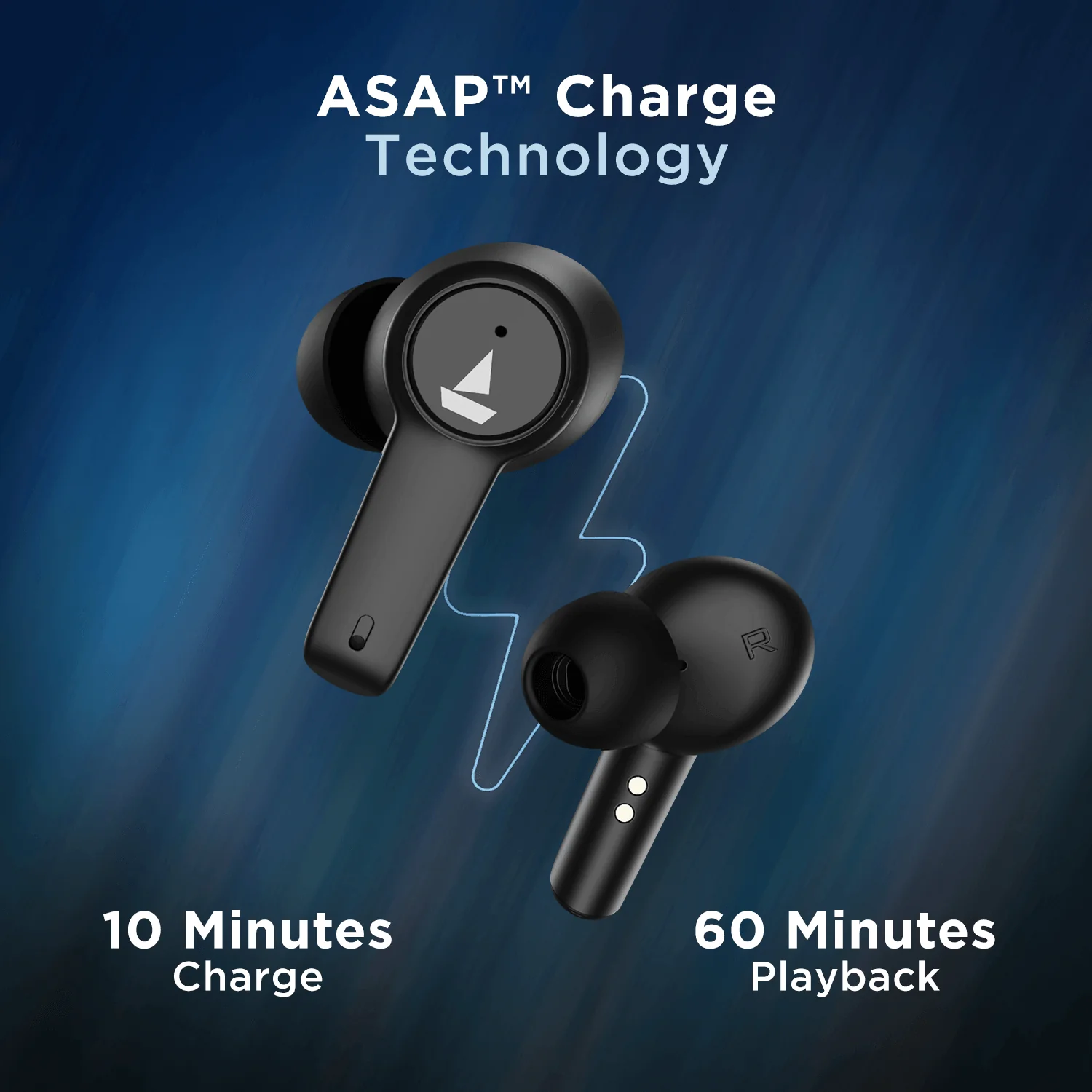 boAt Airdopes 411 ANC | Noise-Cancelling Earbuds with 10mm Drivers, ASAP™ Charge Technology, Up to 25dB ANC, ENx™ Technology, 17.5 Hours Playback - Image 11