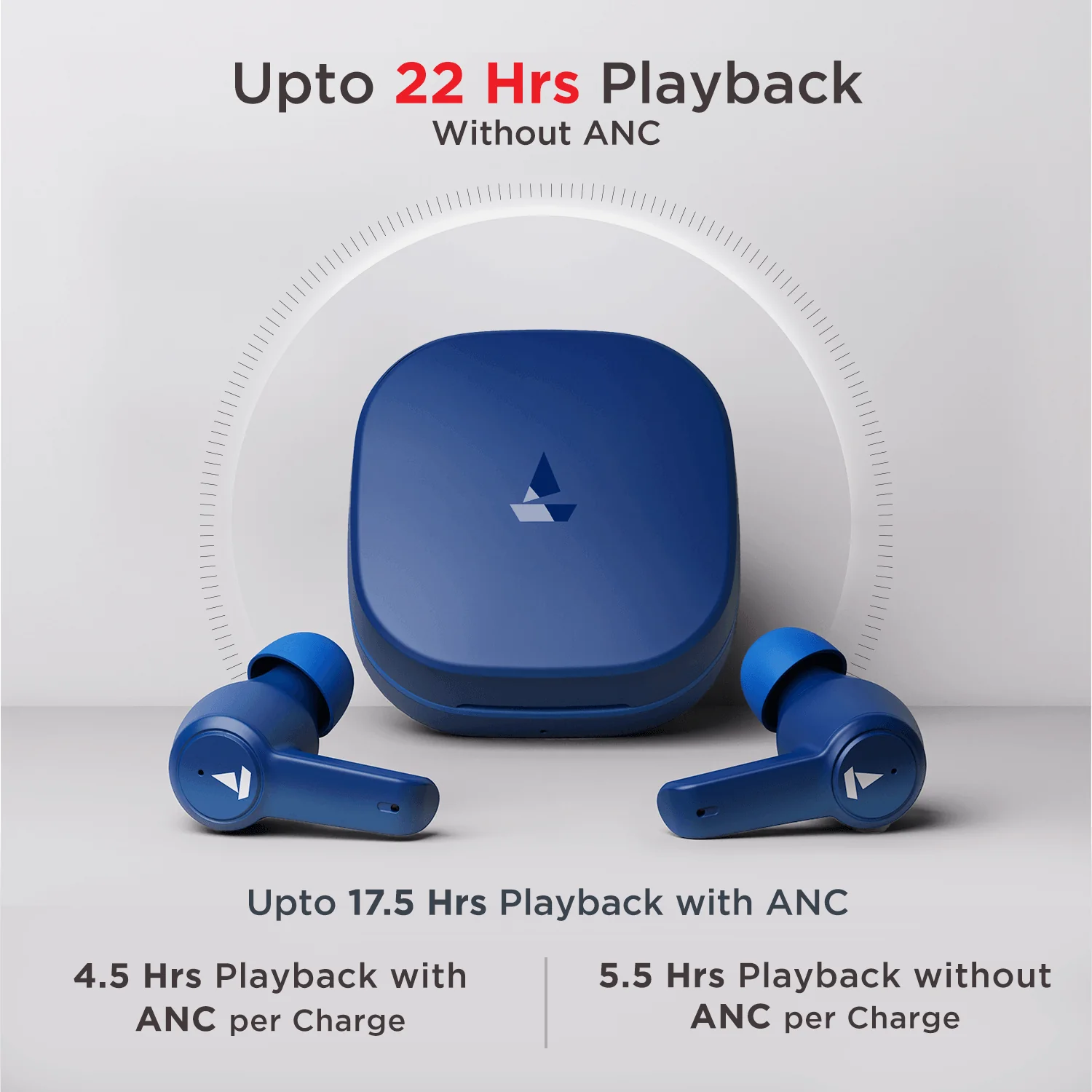 boAt Airdopes 418 ANC | Wireless Earbuds with 10mm Drivers, Up to 25dB ANC, ENx™ Technology, 17.5 Hours Playback, ASAP™ Charge - Image 20