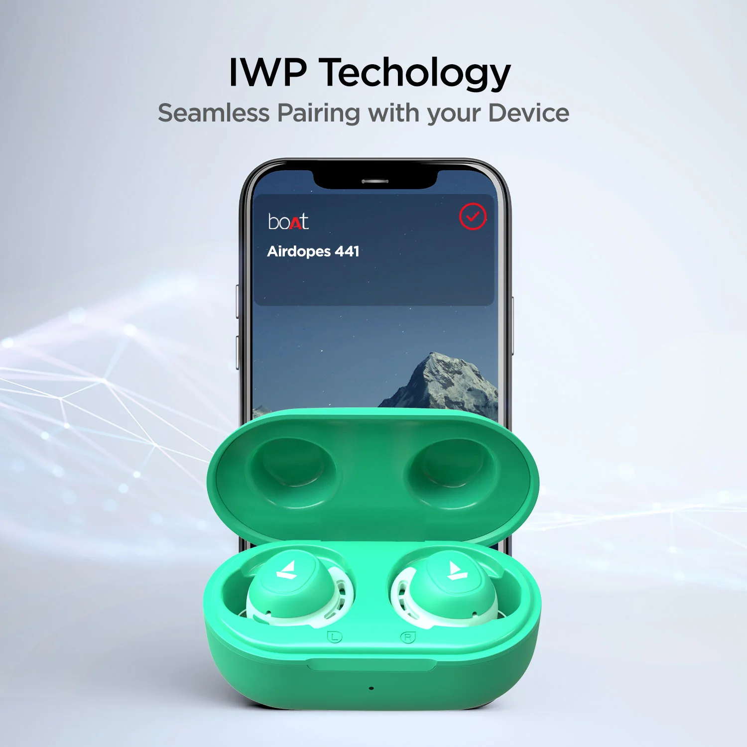 boAt Airdopes 441 | Wireless Earbuds with 6mm Driver, Nonstop Music Upto 20 Hours, IPX7 Water & Sweat Resistance - Image 11