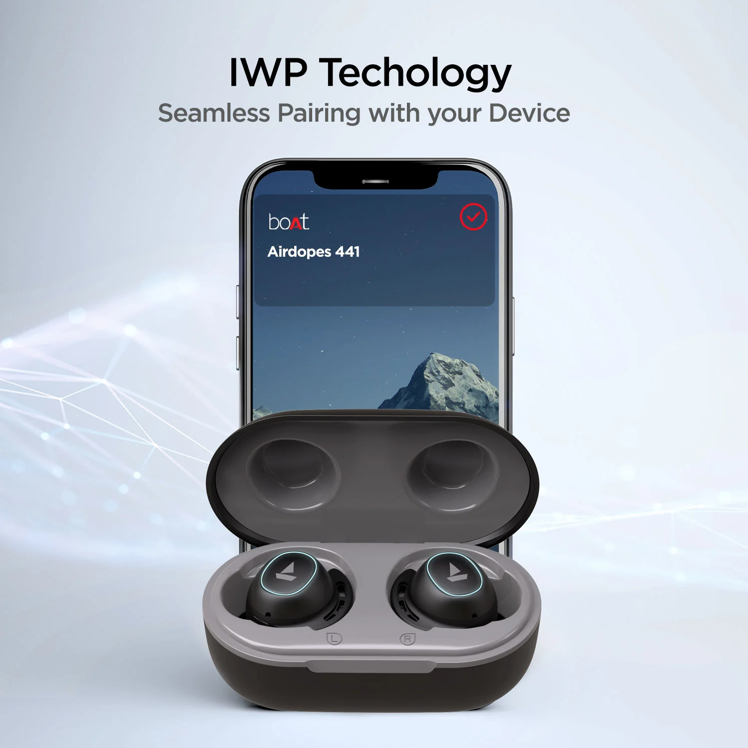 boAt Airdopes 441 | Wireless Earbuds with 6mm Driver, Nonstop Music Upto 20 Hours, IPX7 Water & Sweat Resistance - Image 12