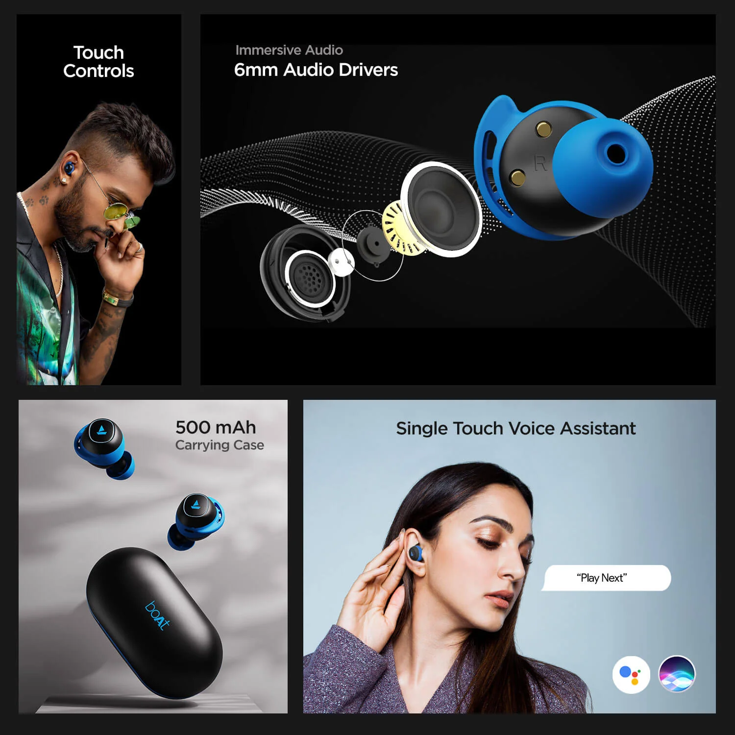boAt Airdopes 441 | Wireless Earbuds with 6mm Driver, Nonstop Music Upto 20 Hours, IPX7 Water & Sweat Resistance - Image 17