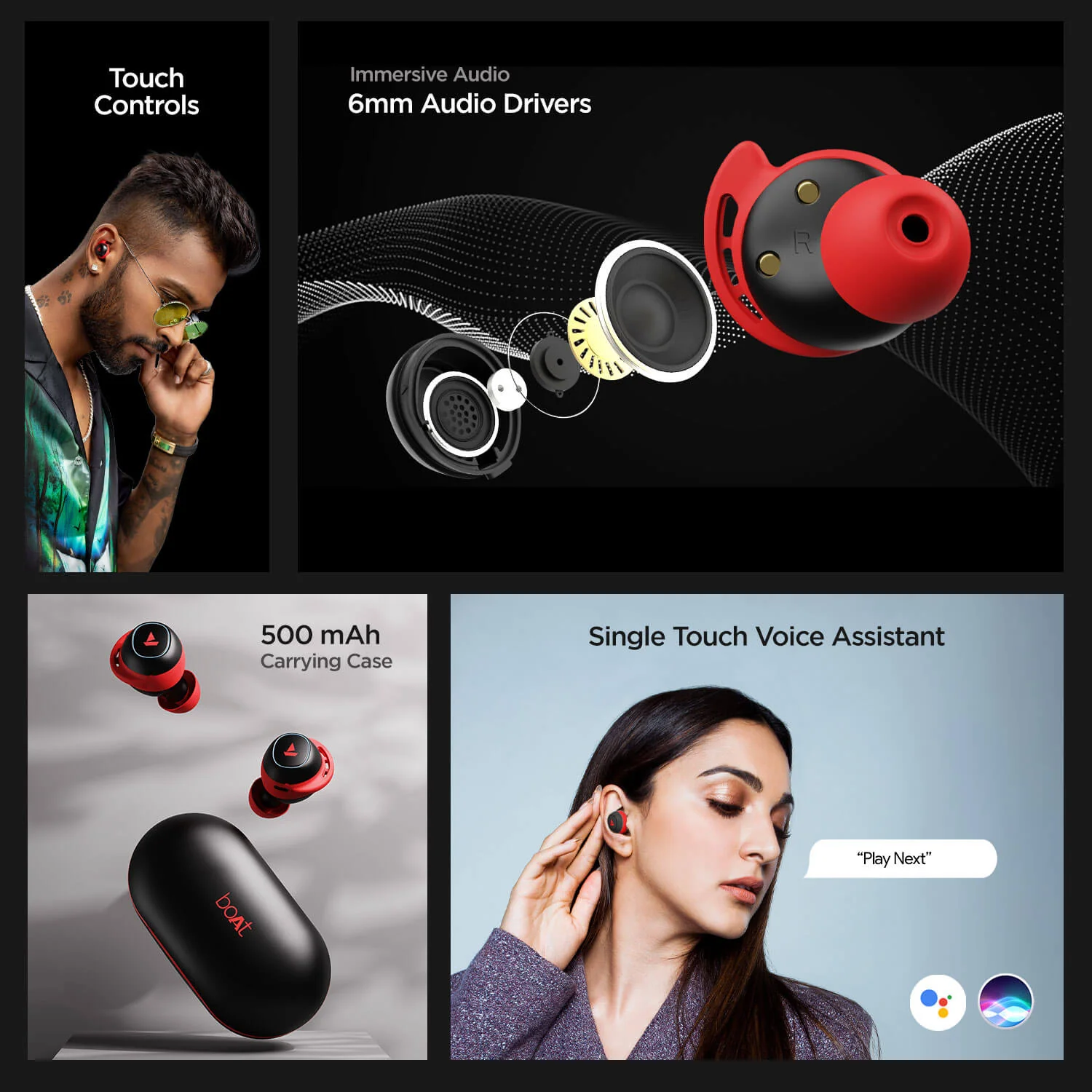 boAt Airdopes 441 | Wireless Earbuds with 6mm Driver, Nonstop Music Upto 20 Hours, IPX7 Water & Sweat Resistance - Image 22