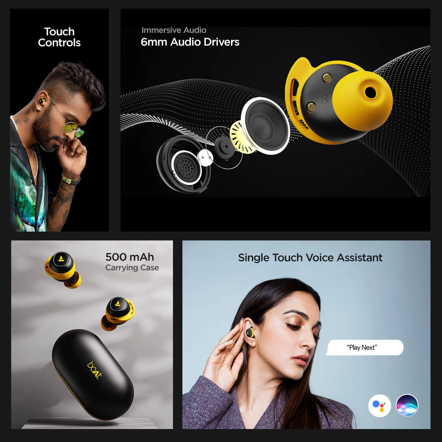 boAt Airdopes 441 | Wireless Earbuds with 6mm Driver, Nonstop Music Upto 20 Hours, IPX7 Water & Sweat Resistance - Image 23