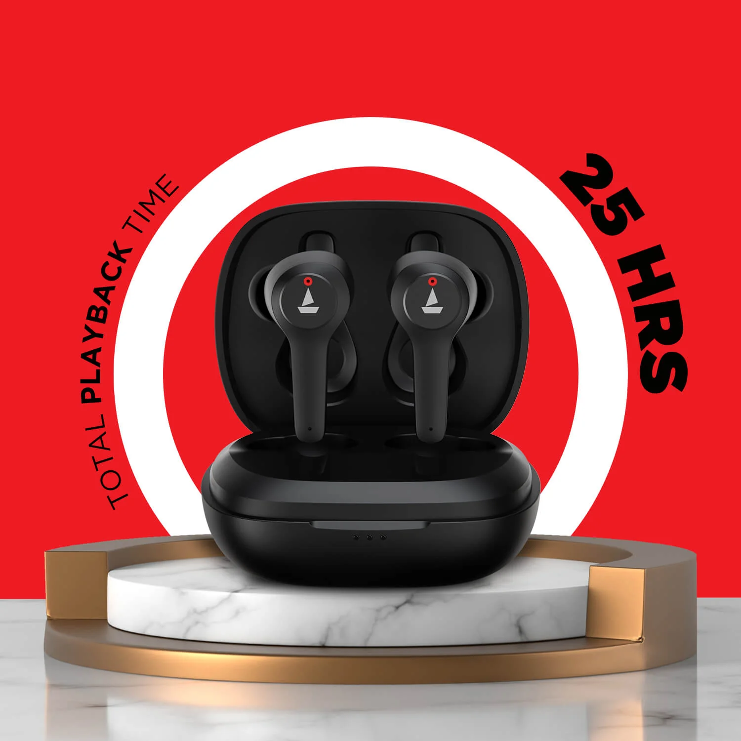 boAt Airdopes 451v2 | Wireless Earbuds with 10mm drivers, Dual mic with ENx Technology, 25 Hours Playback, Type-C Interface - Image 5