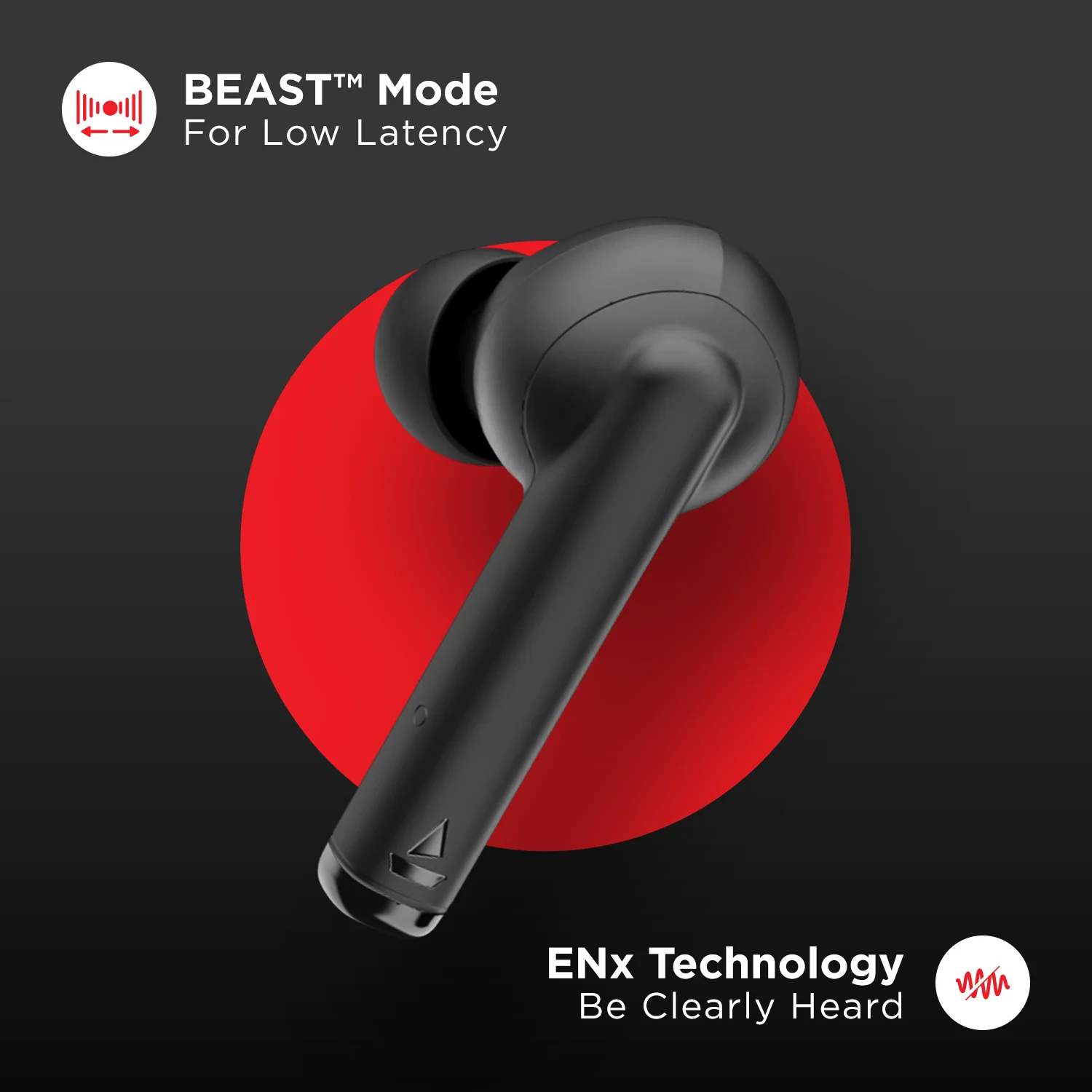 boAt Airdopes 452 | TWS Earbuds with 6mm Drivers, 380mAh Charging Case, ENx™ Technology, BEAST Mode for Gamers, ASAP™ Charge - Image 6
