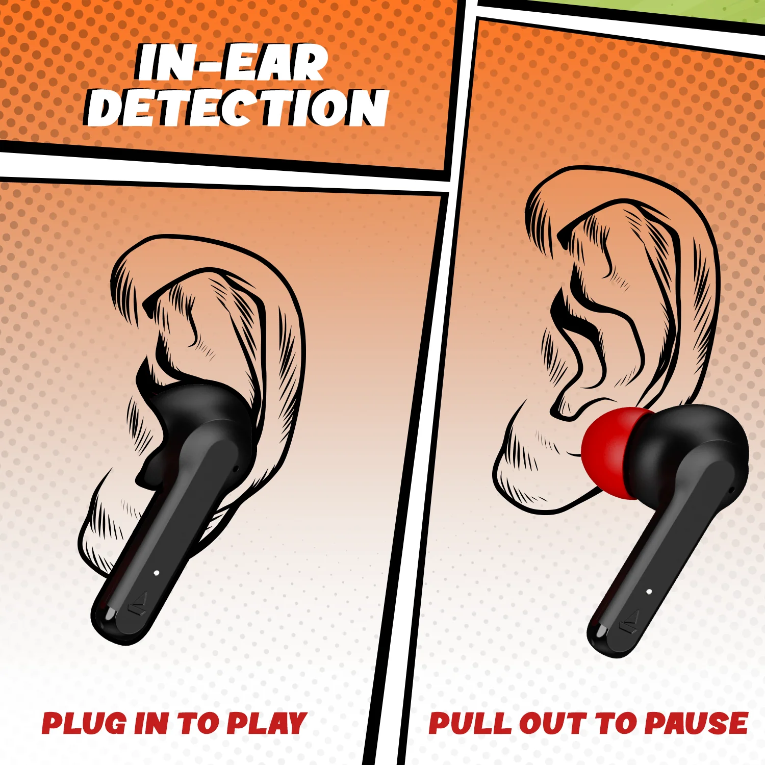 boAt Airdopes 458 | Wireless Earbuds with 30 Hours Playback, BEAST™ Mode, ENx™ Technology, ASAP™ Charge - Image 3