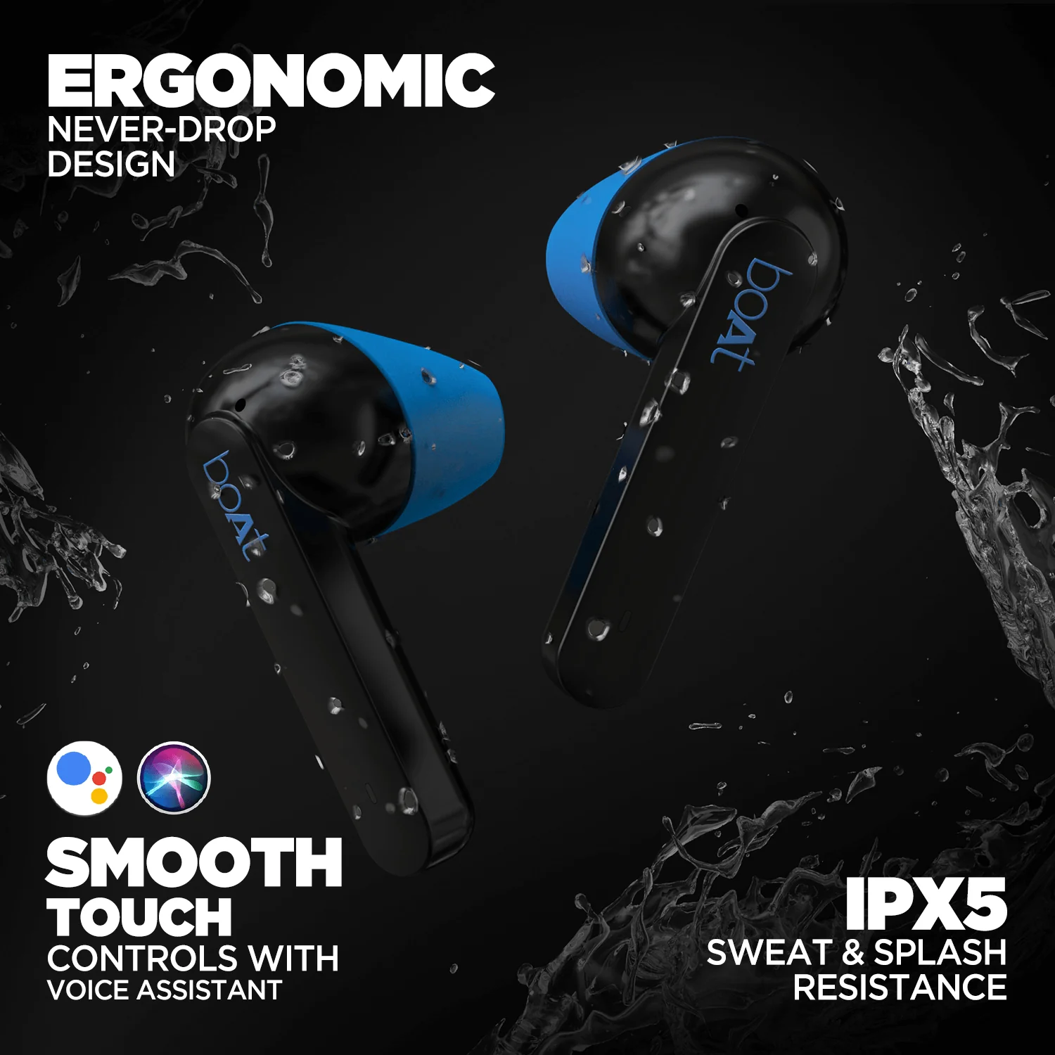 boAt Airdopes 461 | True Wireless Bluetooth Earbuds, Upto 46 Hours Playback, ASAP™ Fast Charge, 600mAh Charging Case - Image 10