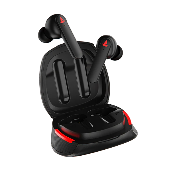 boAt Airdopes 641 | TWS Earbuds with BEAST™️ Mode for Gamers, 500mAh Charging Case, 6mm Dual Drivers, 30 Hours Playback