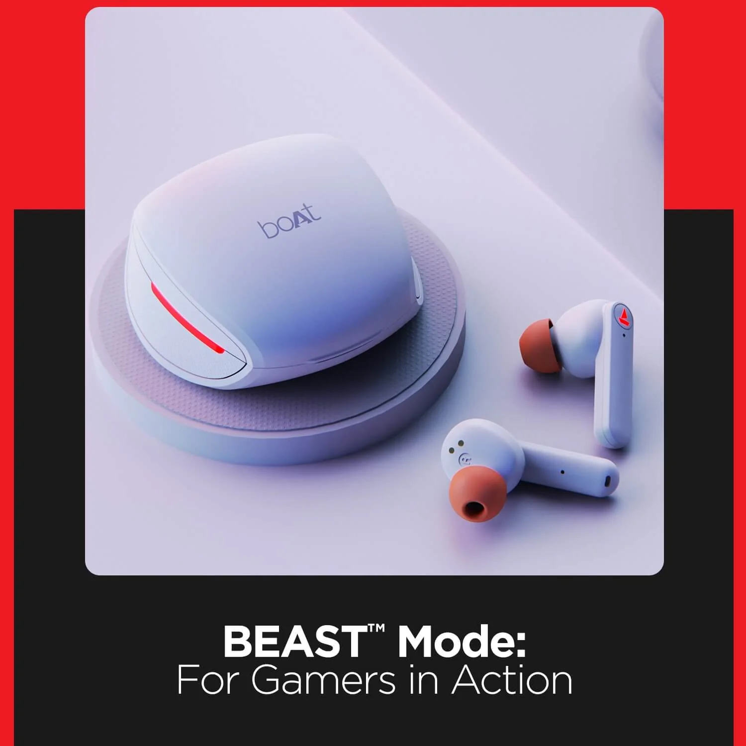 boAt Airdopes 641 | TWS Earbuds with BEAST™️ Mode for Gamers, 500mAh Charging Case, 6mm Dual Drivers, 30 Hours Playback - Image 9