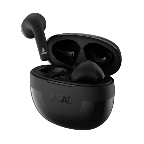 boAt Airdopes Hype | Wireless Earbuds with 100 Hours Playback, ENx™ Technology, ASAP™ Charge, BEAST™ Mode, 13mm Drivers - Image 2