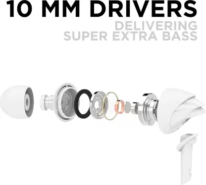 Bassheads 100 | Wired Earphone with 10mm Dynamic Drivers, Stylish Hawk-inspired Design, Super Extra Bass - Image 11