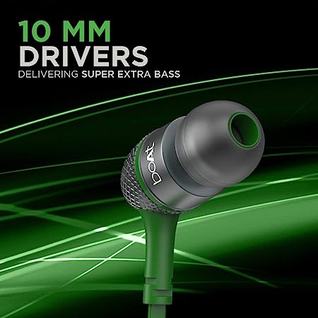 Bassheads 225 | Wired Earphone with 10mm Driver, Passive Noise Cancellation, Hands-free communication, Super Extra Bass - Image 11