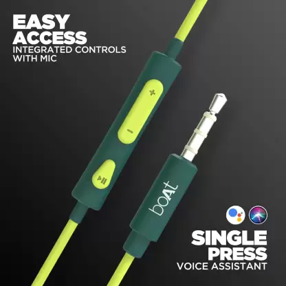 boAt Bassheads 242 | Wired Earphone with Durable Coated Cable, 10mm Dynamic Driver, IPX4 Water Resistant - Image 10