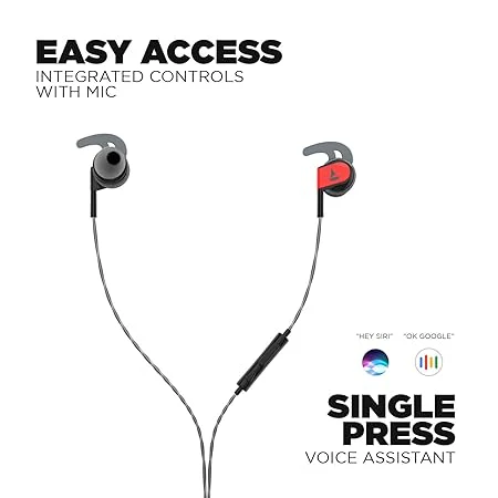 boAt Bassheads 242 | Wired Earphone with Durable Coated Cable, 10mm Dynamic Driver, IPX4 Water Resistant - Image 16