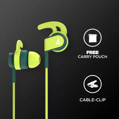 boAt Bassheads 242 | Wired Earphone with Durable Coated Cable, 10mm Dynamic Driver, IPX4 Water Resistant - Image 8