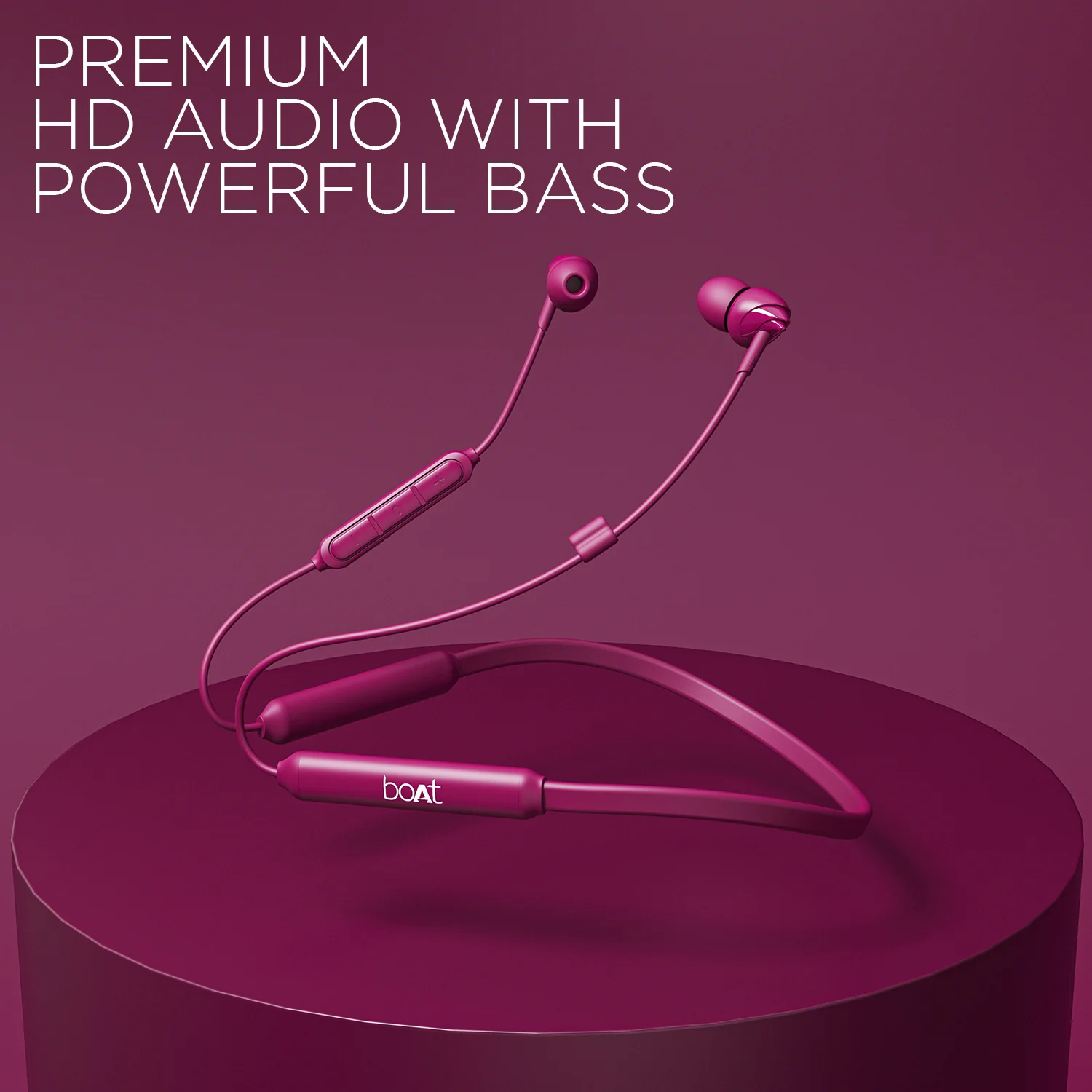 boAt 100 Wireless | Premium HD Sound with Dynamic 10mm Drivers, Wireless Bluetooth V5.0 connection, 30 Hours Playback - Image 18