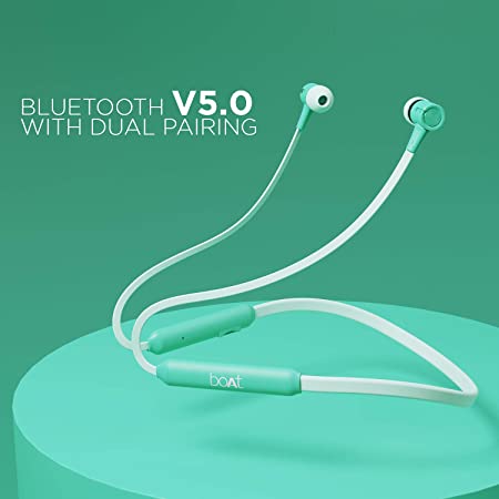 boAt 102 Wireless | Wireless Neckband with 8mm Dynamic Drivers, 15H Playback, Built-in Microphone, Magnetic Earbuds - Image 12
