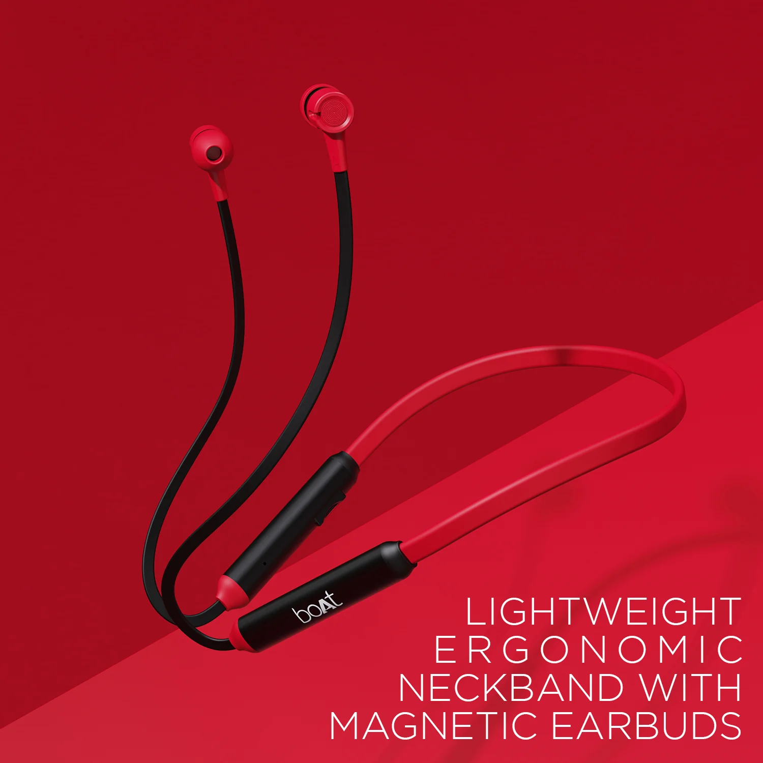 boAt 102 Wireless | Wireless Neckband with 8mm Dynamic Drivers, 15H Playback, Built-in Microphone, Magnetic Earbuds - Image 17