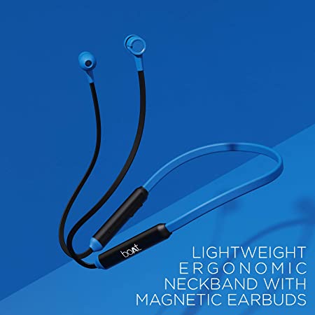 boAt 102 Wireless | Wireless Neckband with 8mm Dynamic Drivers, 15H Playback, Built-in Microphone, Magnetic Earbuds - Image 5
