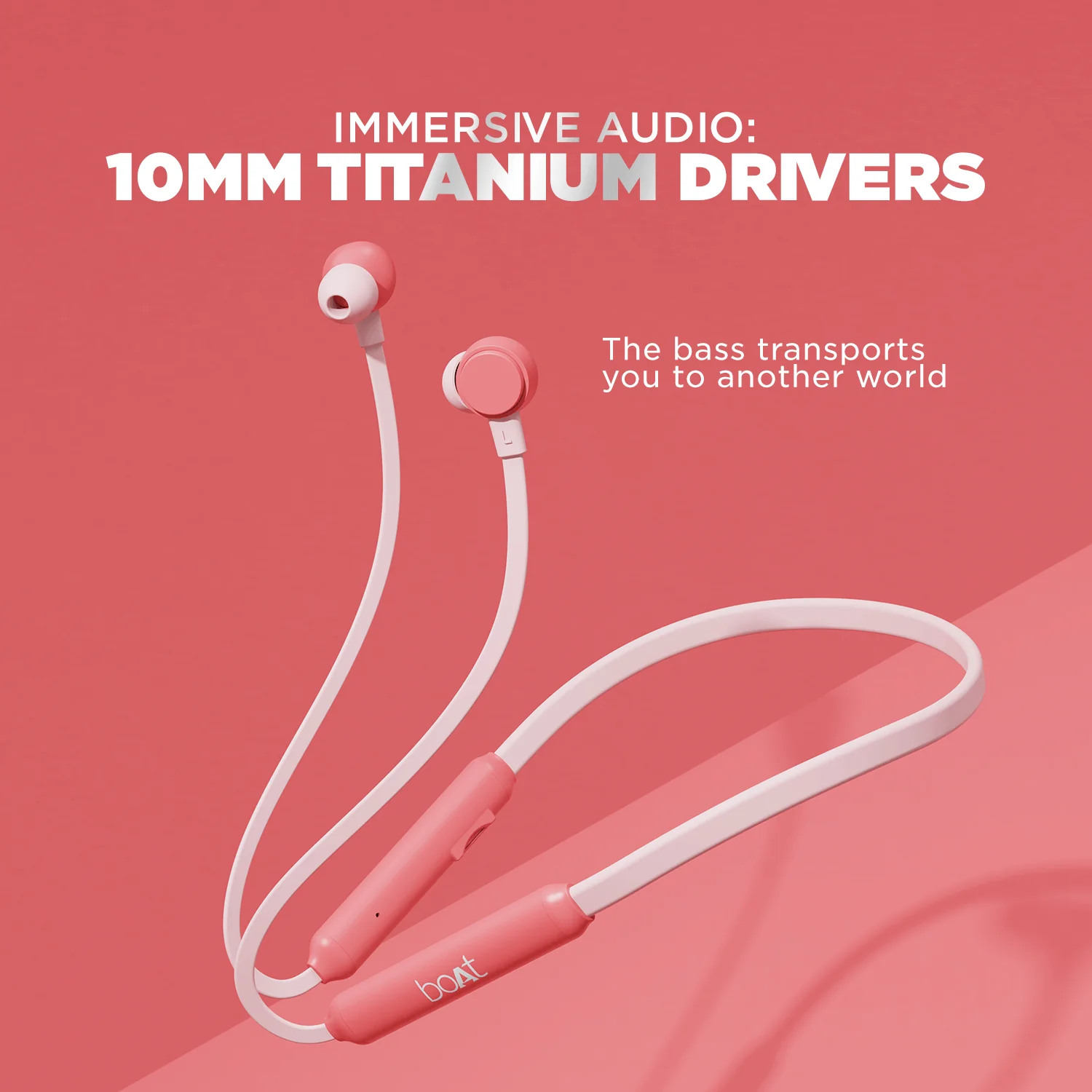 boAt 103 Wireless | Wireless Neckband with 15H Playback, 10mm Drivers, Bluetooth v5.0, IPX4 water-resistant - Image 13