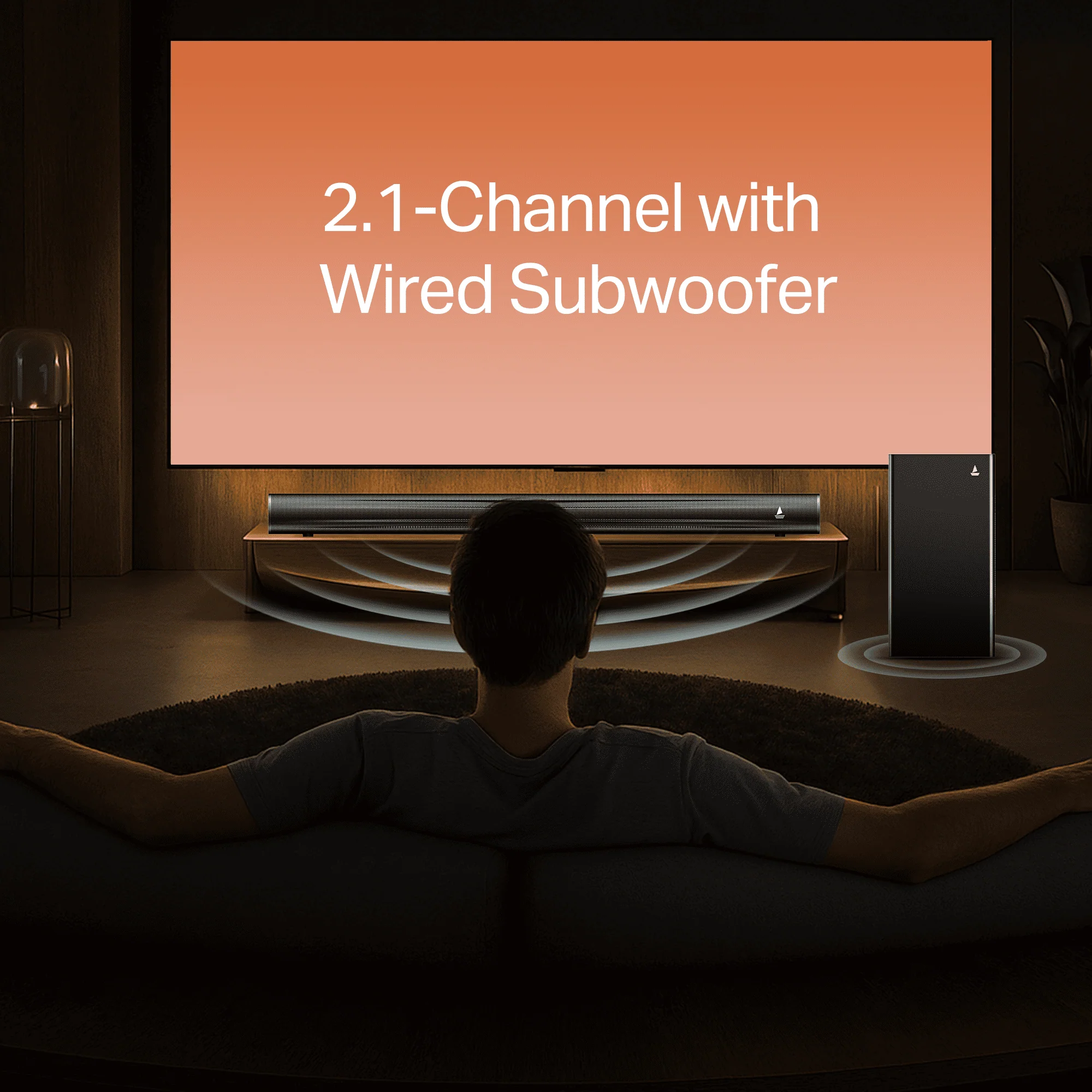 boAt Aavante Aura Plus | 160W 2.1 Channel Soundbar with Bluetooth v5.4, EQ Modes & Master Remote - Image 2