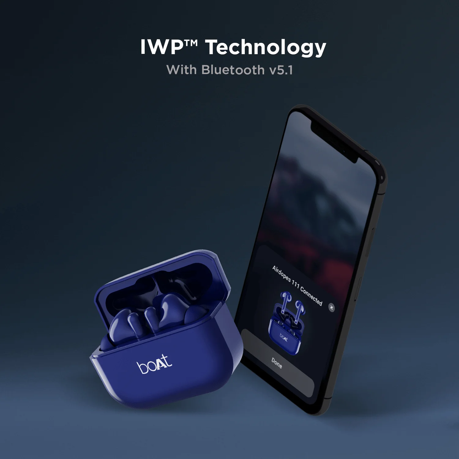 boAt Airdopes 111 | Wireless Earbuds with 13mm drivers, 28 Hours of Playback, IWP Technology, ASAP Charge, Voice Assistant - Image 12
