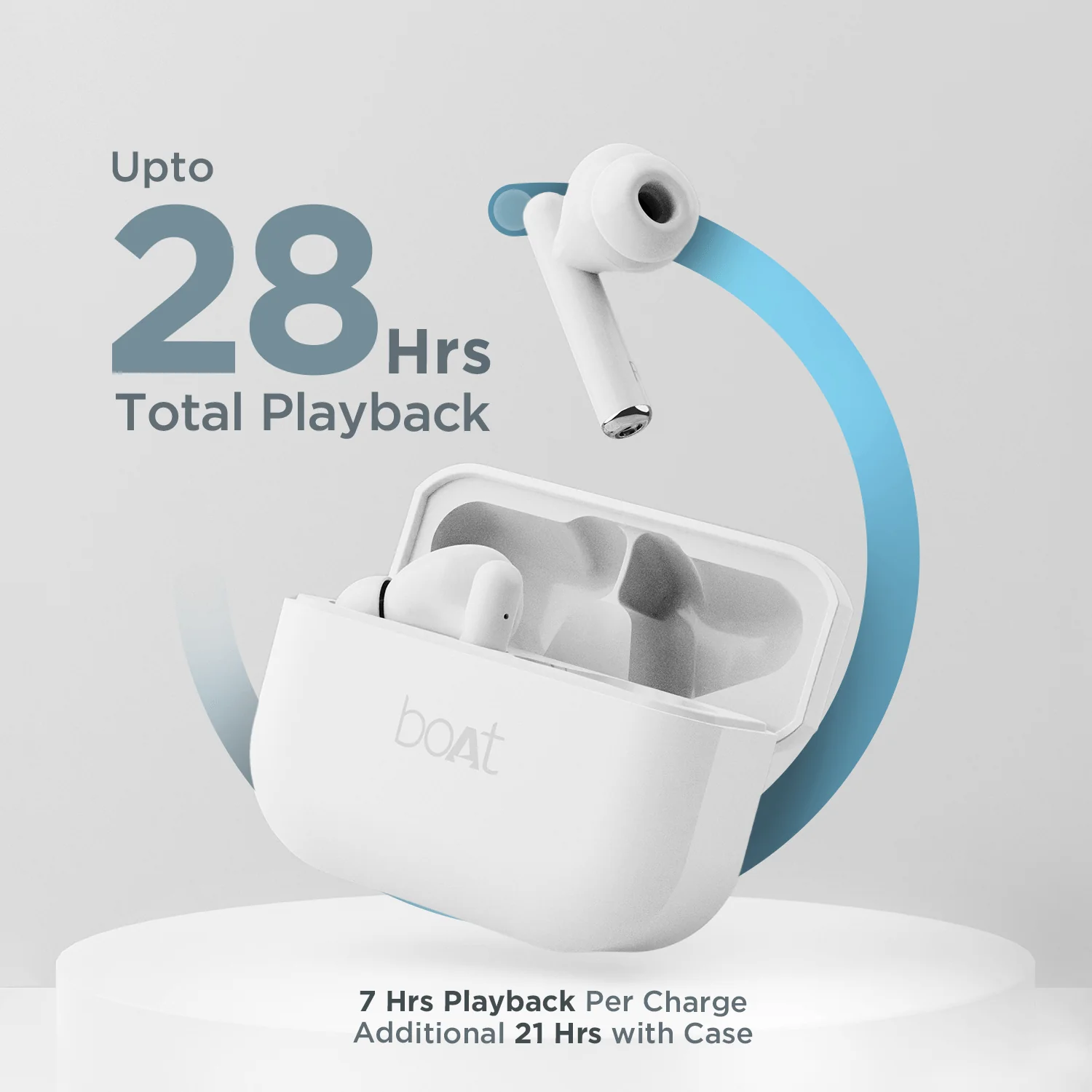 boAt Airdopes 111 | Wireless Earbuds with 13mm drivers, 28 Hours of Playback, IWP Technology, ASAP Charge, Voice Assistant - Image 19