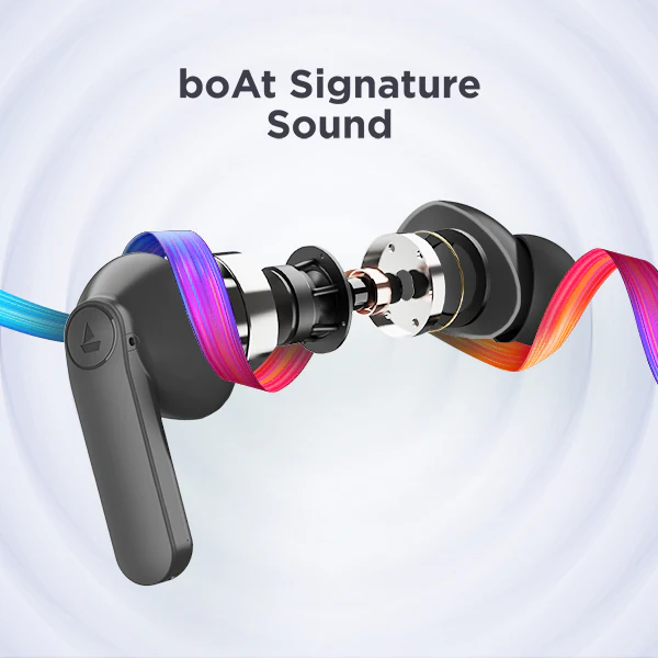 boAt Airdopes 121 PRO | Wireless Earbuds with 10mm Dynamic Drivers, ASAP™️ Charge, ENx™️ Technology, Easy Touch Control - Image 6