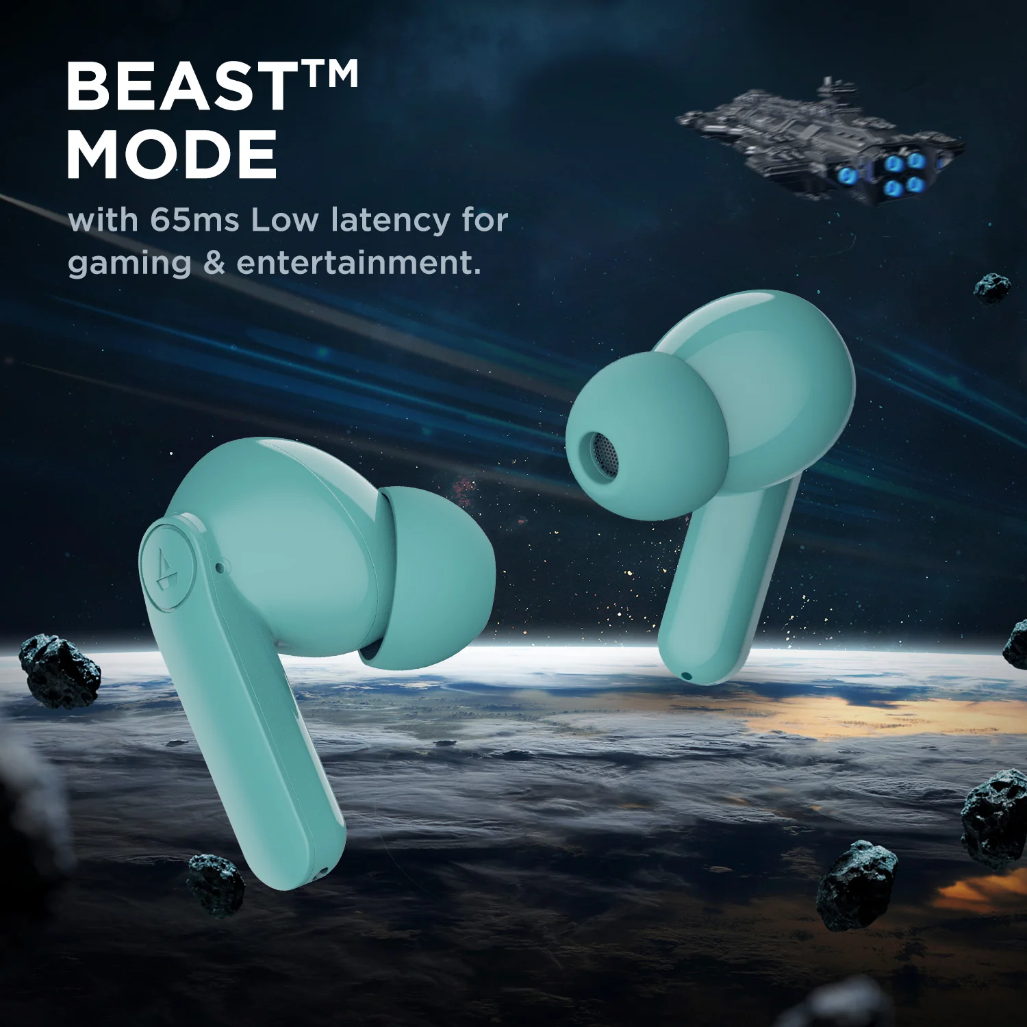 boAt Airdopes 131 PRO | Wireless Earbuds with ENx™ Noise cancellation technology, BEAST™  mode, 55 Hours of battery life, IPX5 Sweat & Water Resistance - Image 13