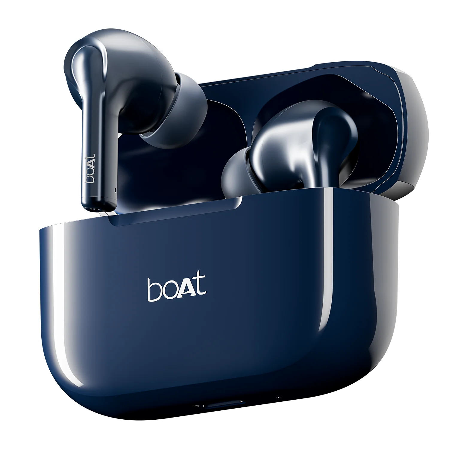 boAt Airdopes 161 | Wireless Earbuds with Massive Playback of upto 40 Hours, IPX5 Water & Sweat Resistance, IWP Technology, Type C Interface - Image 3