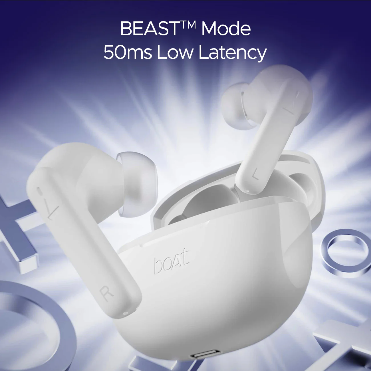 boAt Airdopes 170 | Wireless Bluetooth Earbuds with 13mm Drivers, Upto 50 Hours of battery life, BEAST™ Mode, Quad Mics with ENx™ Technology - Image 14