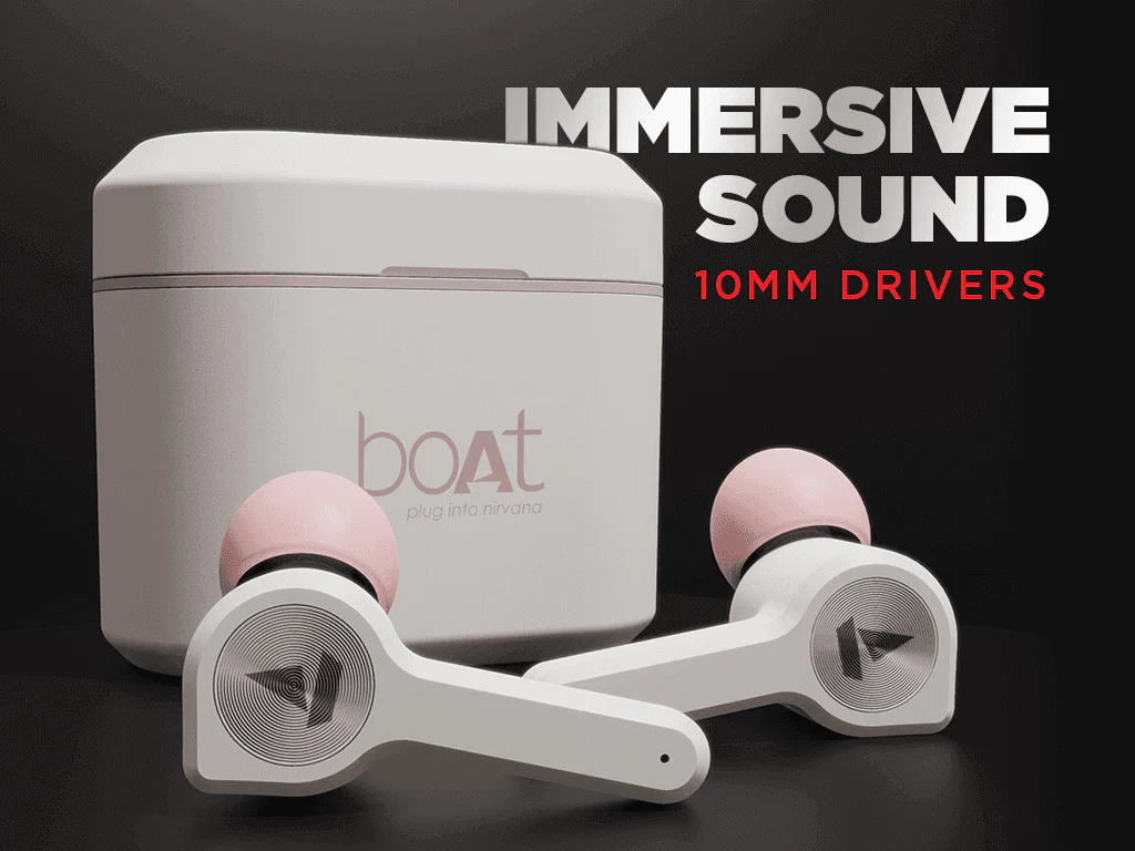 boAt Airdopes 408 | Wireless Earbuds with 10mm drivers, IWP™️ Technology, ENx™️ Technology, Playback Upto 30 Hours - Image 12