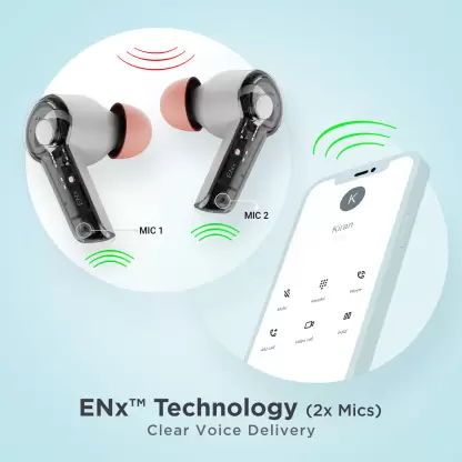 boAt Airdopes 411 ANC | Netflix Stream Edition Earbuds, Active Noise Cancellation, ENx™️ Technology, Gesture Controls - Image 14