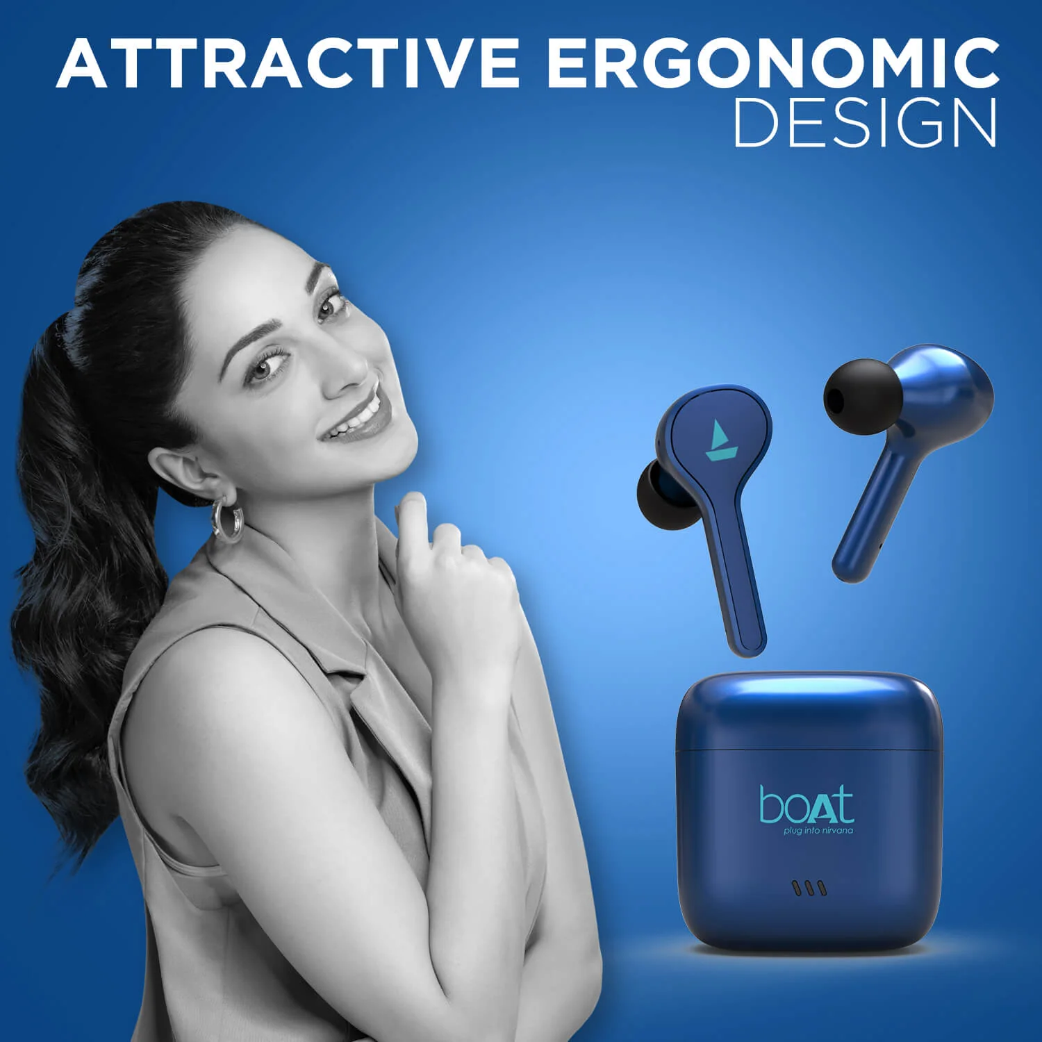 boAt Airdopes 433 | Wireless Earbuds with 7mm drivers, IPX4 water resistance, 500mAh Charging Case, Music upto 10 Hours - Image 14