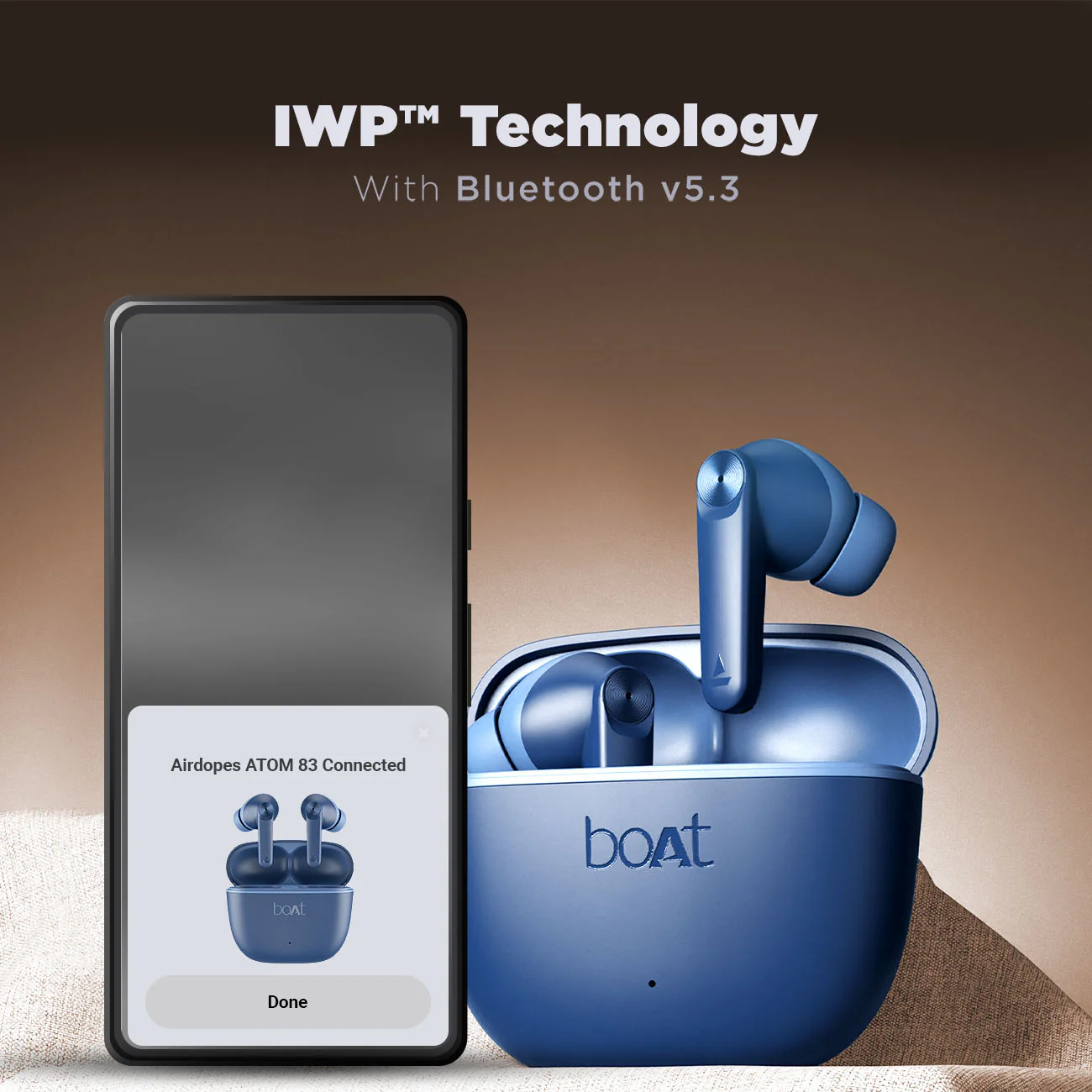 boAt Airdopes Atom 83 | True Wireless Earbuds with up to 50 Hours Playtime, Quad Mics with ENx™ Technology, 13mm Drivers, BEAST™ Mode, ASAP™ Charge - Image 27