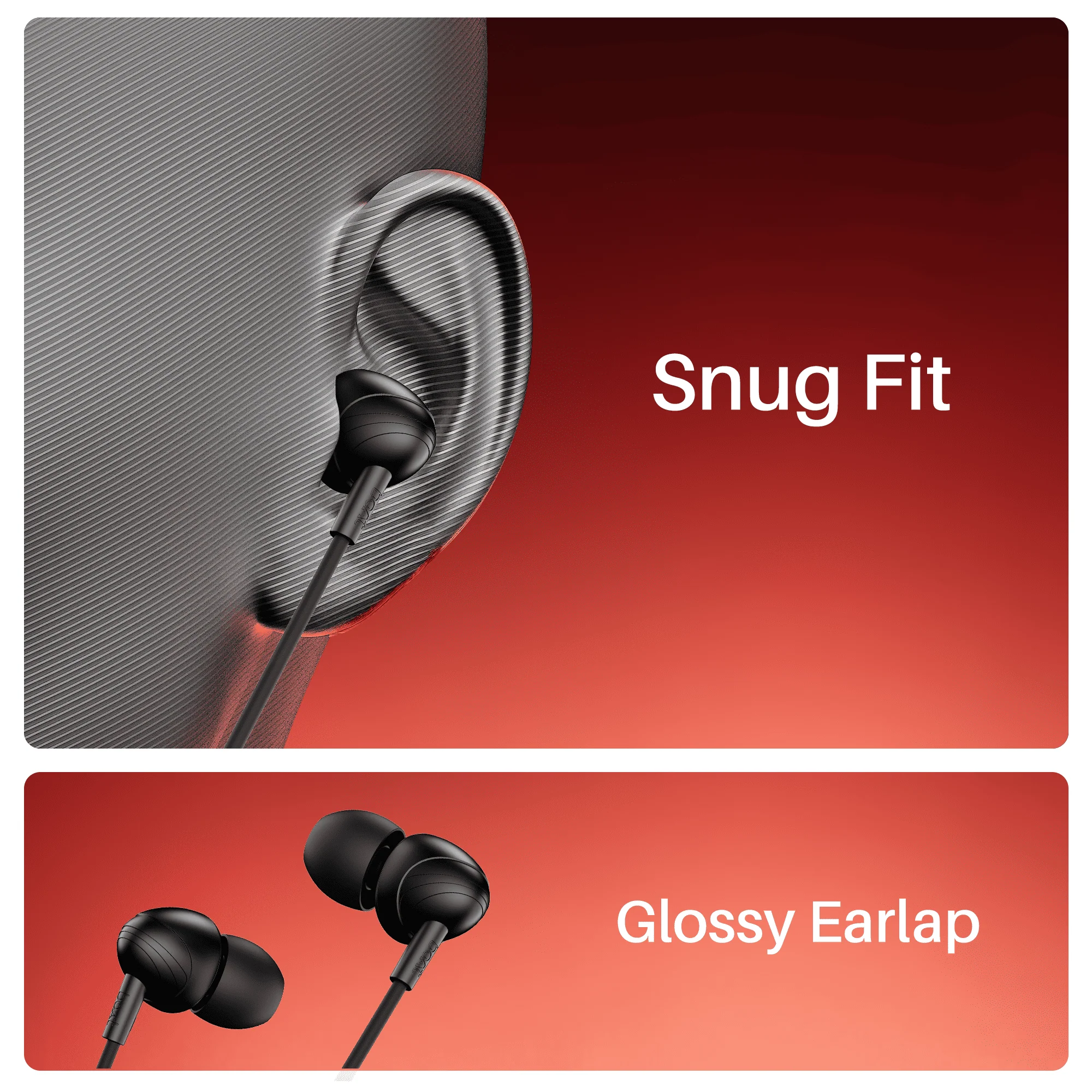 boAt Bassheads 210 | Wired Earphones with 10mm Drivers, Mic & Comfort Fit - Image 5