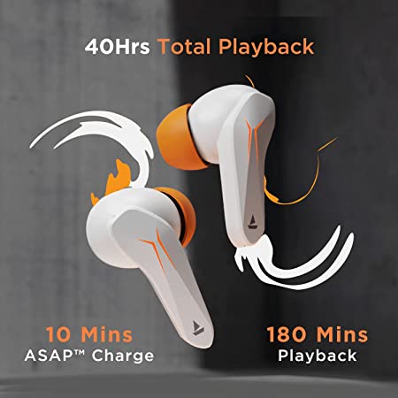 boAt Immortal 121 | Bluetooth Gaming Wireless Earbuds with BEAST™️ Mode (40ms Low Latency), ASAP™️ Charge, 40 Hours Playback, & Blazing RGB Lights - Image 5