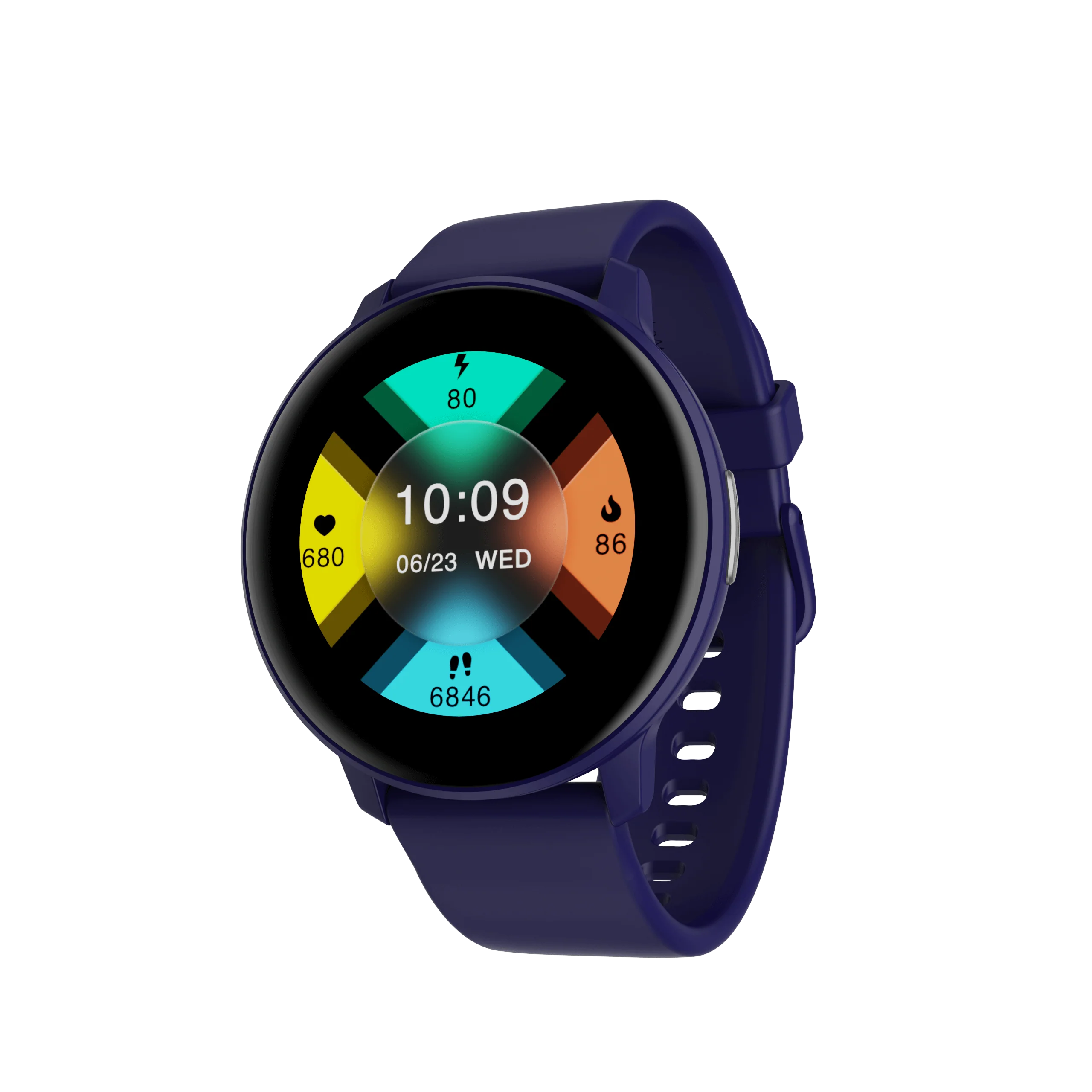 boAt Lunar Connect | Round Dial Smart Watch with 1.28” (3.25 cm) HD Display, BT Calling, Supports Hindi & English Language, Up to 20 contacts, 100+ Sports Modes - Image 4