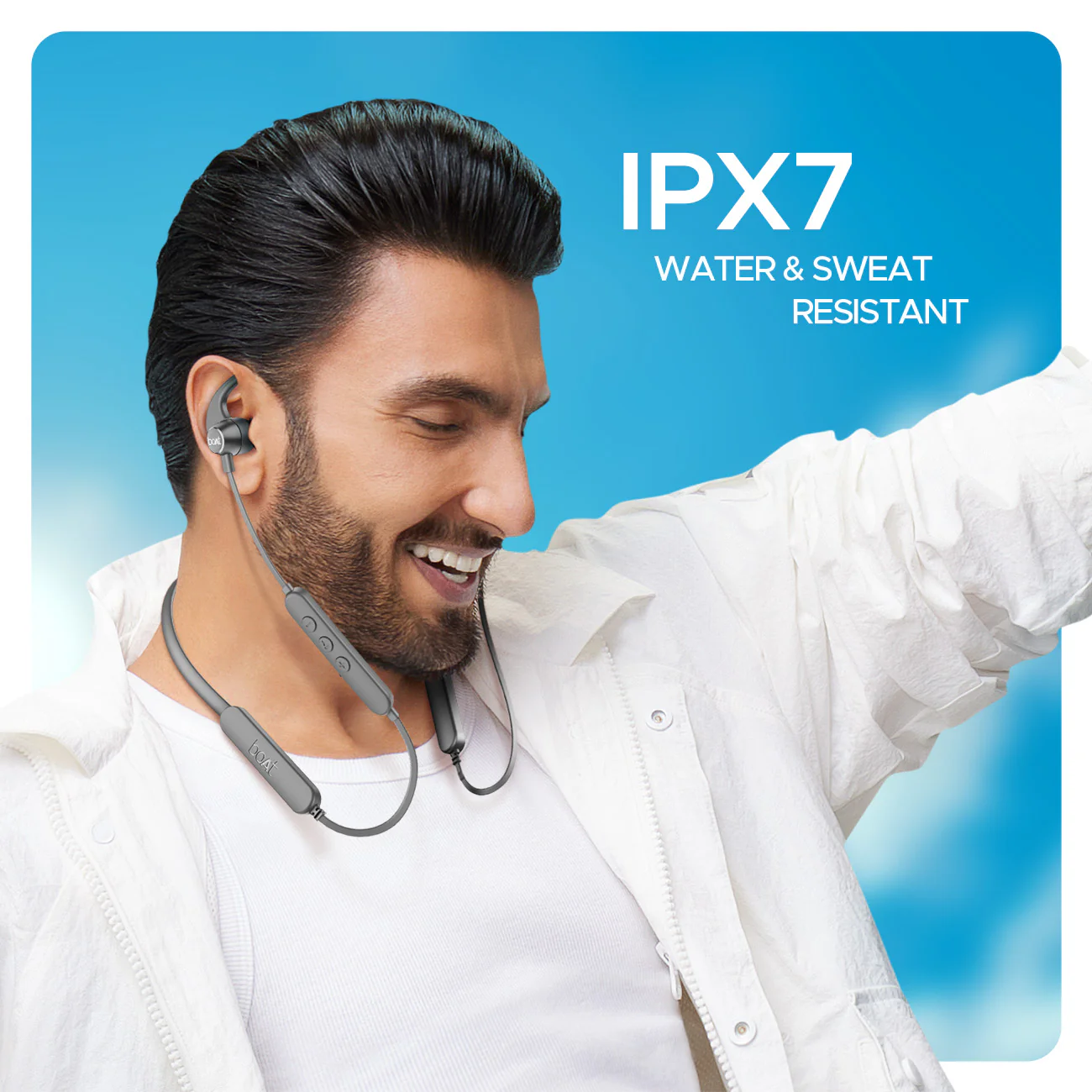 boAt Rockerz 255 Pro+ | Bluetooth Earphone with 10mm drivers, Up to 60 Hours Nonstop Playback, Type-C charging, ASAP™ Charge - Image 24