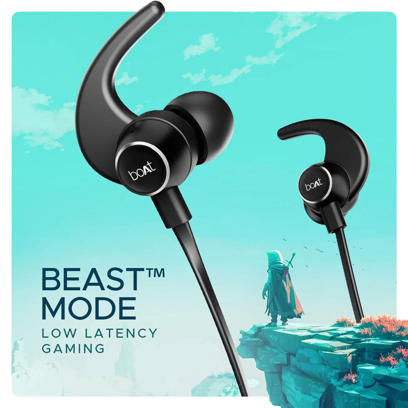 boAt Rockerz 255 Pro+ | Bluetooth Earphone with 10mm drivers, Up to 60 Hours Nonstop Playback, Type-C charging, ASAP™ Charge - Image 7
