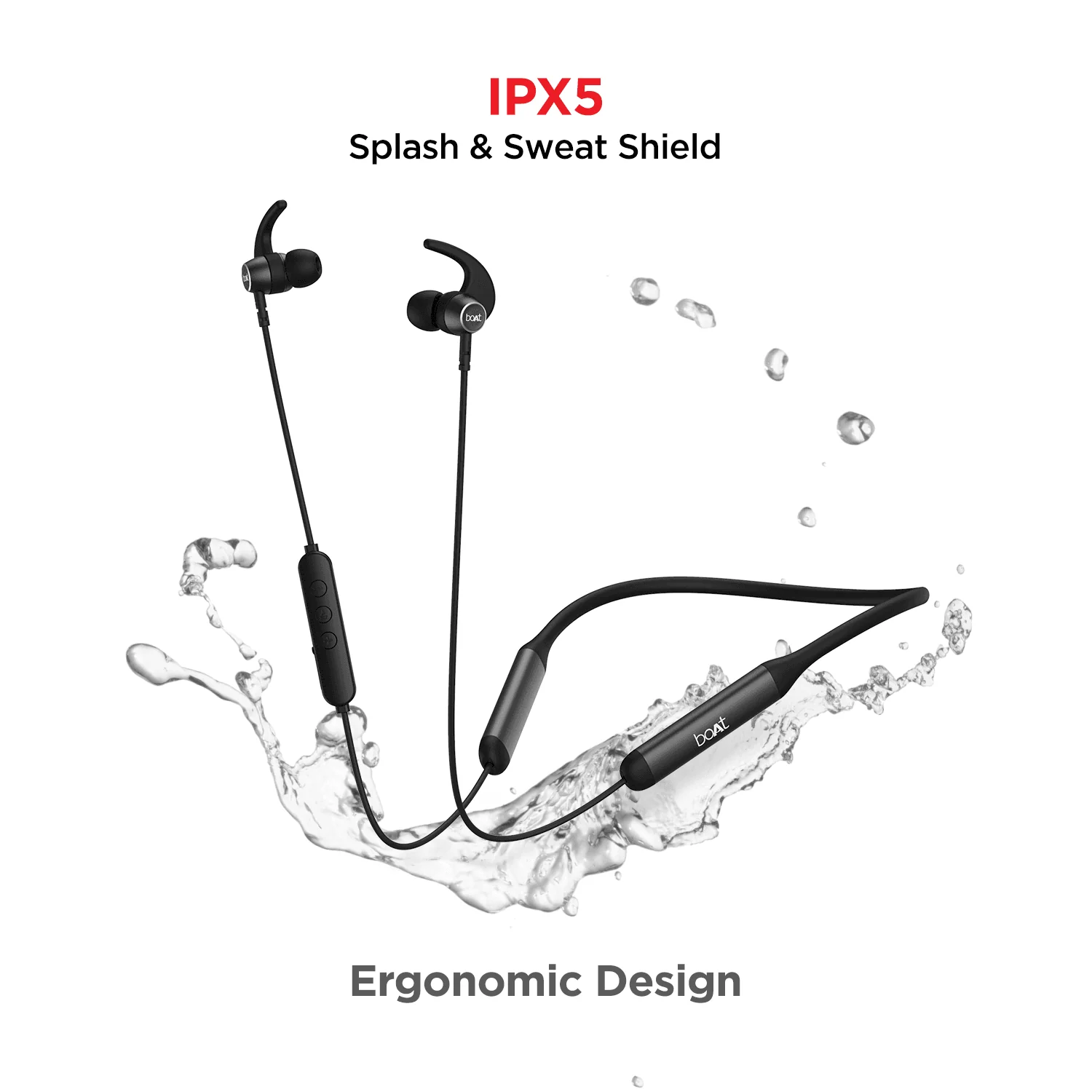 boAt Rockerz 330 Pro | Wireless Bluetooth Neckband with 10mm Dynamic Drivers, Up to 60 Hours of Playback, ENx Technology - Image 7