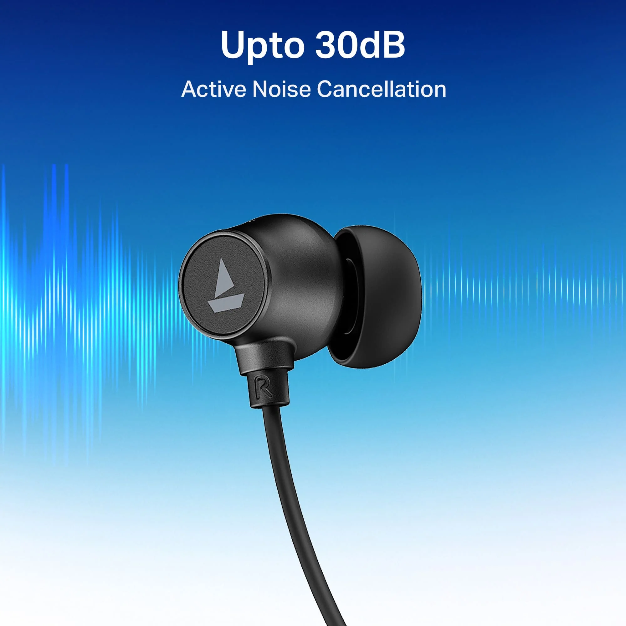 boAt Rockerz Zen ANC | Wireless Neckband Earphones with 40 Hours Playback, 30dB ANC & BEAST™ Mode - Image 3