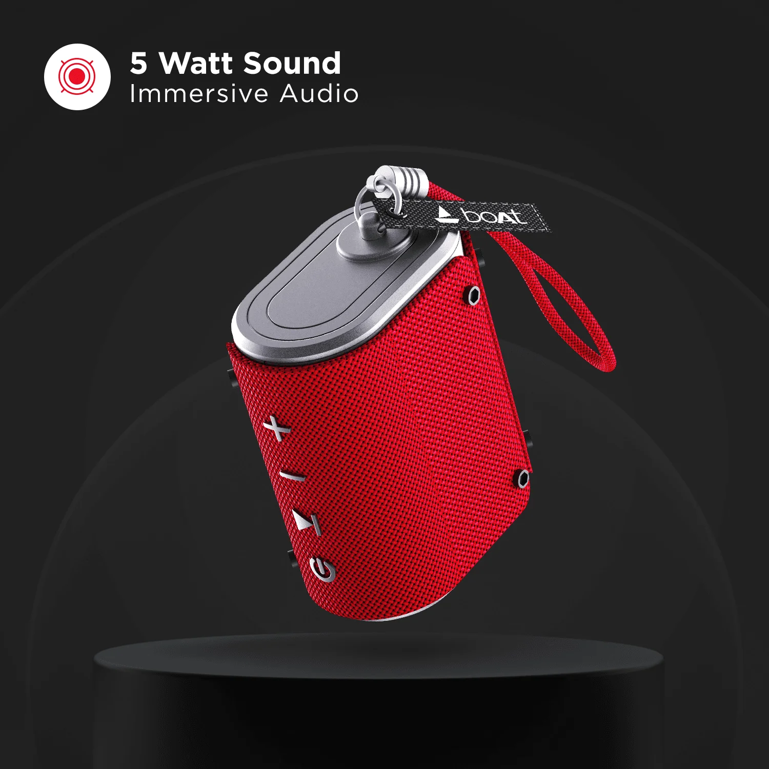 boAt Stone Grenade Rtl | Bluetooth Speakers with 1.75” Full-range Drivers, High Fidelity Stereo Sound, Up to 7hrs Nonstop Playback - Image 8