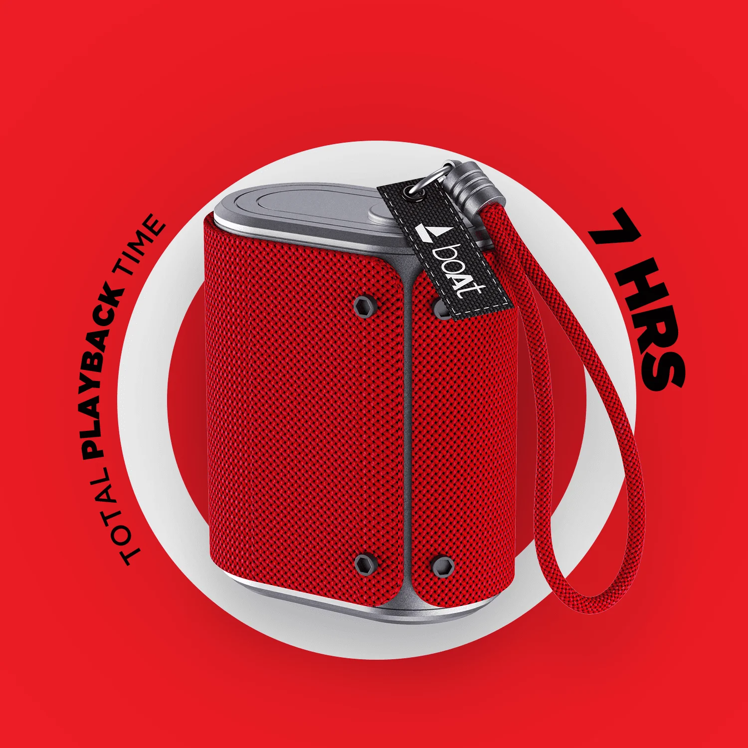 boAt Stone Grenade Rtl | Bluetooth Speakers with 1.75” Full-range Drivers, High Fidelity Stereo Sound, Up to 7hrs Nonstop Playback - Image 9